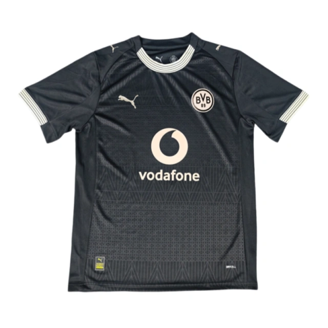 2025-26 Borussia Dortmund 100th Anniversary Rote Erde Special Edition Football jersey Fan Version