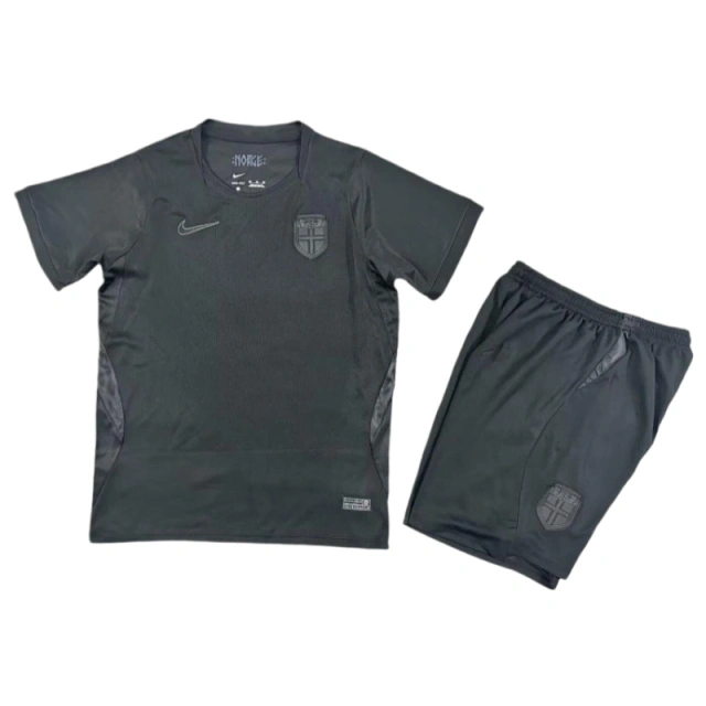 Norway World Cup 2026 Away Kids Short Sleeve Kit & Jersey + Shorts Fan Version