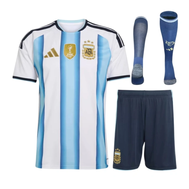 2026 World Cup Argentina Home Full Kit Football jersey Fan edition