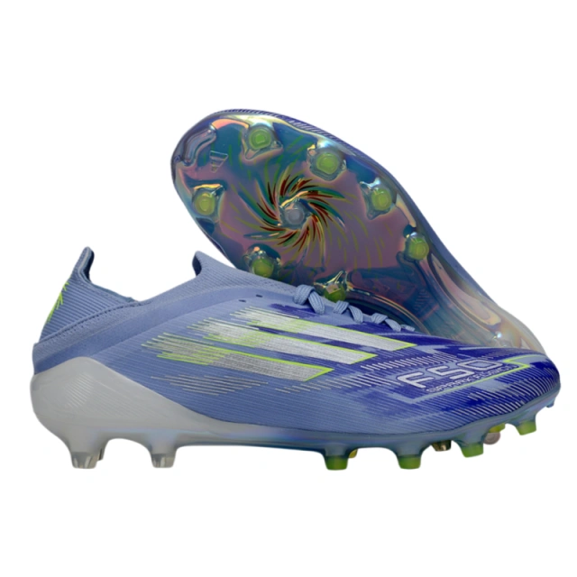 F50 with shoelaces fully knitted waterproof FG Football Shoes