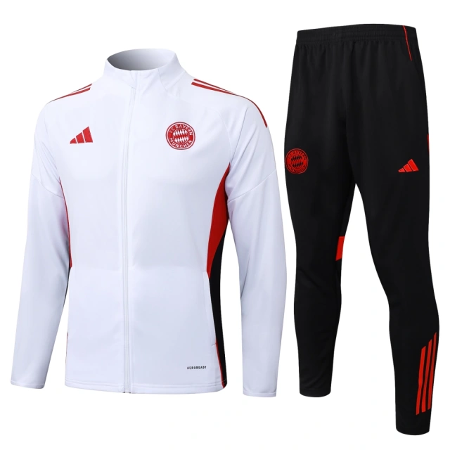 Bayern Munich Training Kit (jacket+Pants) white 2025-26