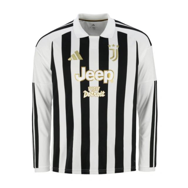 Juventus 26-27 Home Soccer Jersey Long sleeves Fan Version