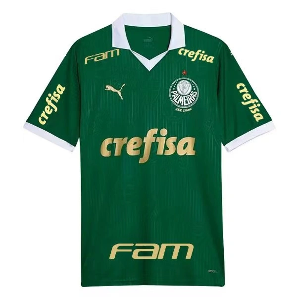 SE Palmeiras Soccer Jersey Home Shirt Full Sponsor 2024-25