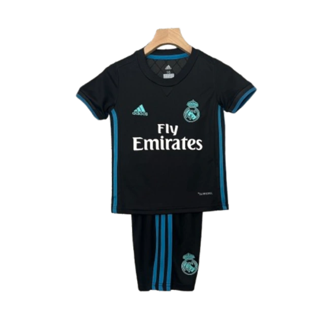 Real Madrid 17-18 Away Retro Kid Kits Youth Apparels Jersey