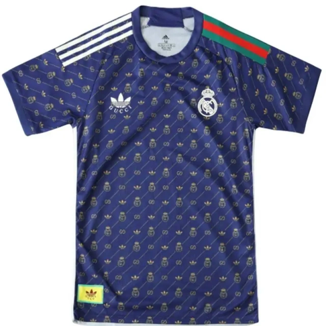 2025-26 Real Madrid X Gucci Joint Special Edition Jersey Player version