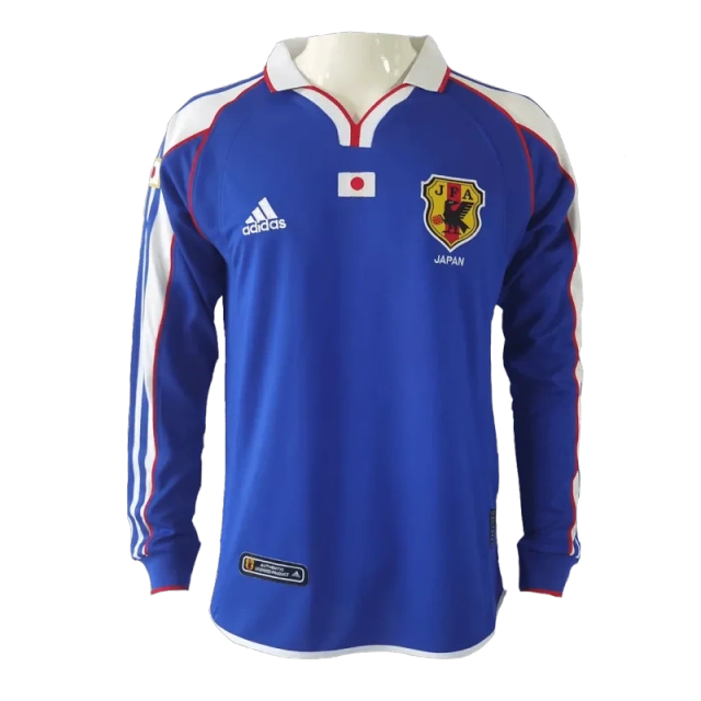 Japan 2000 Retro Home Long Sleeve Jersey