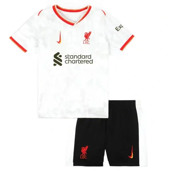 24-25 Liverpool Third Kids Kits Youth Apparels Football Jersey