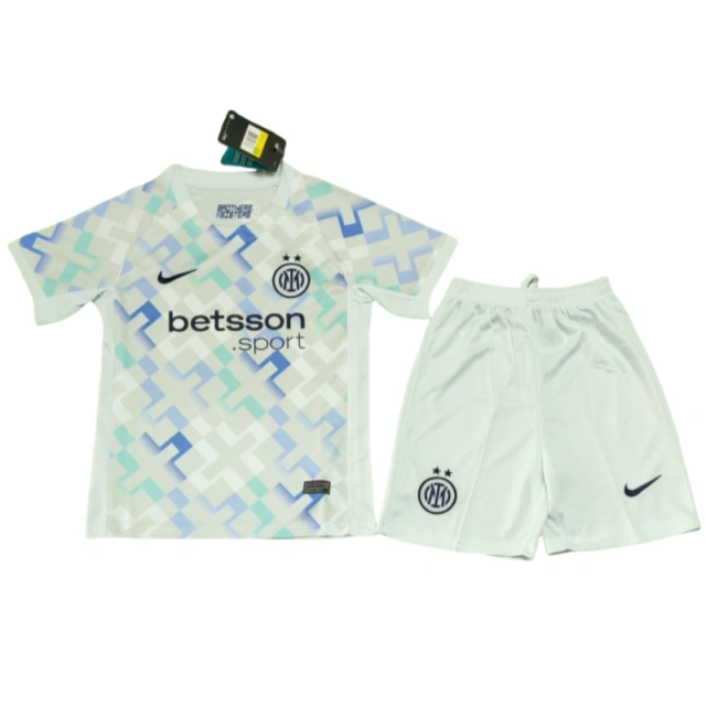 2025/2026 Inter Milan away Kids fan edition football shirt kit