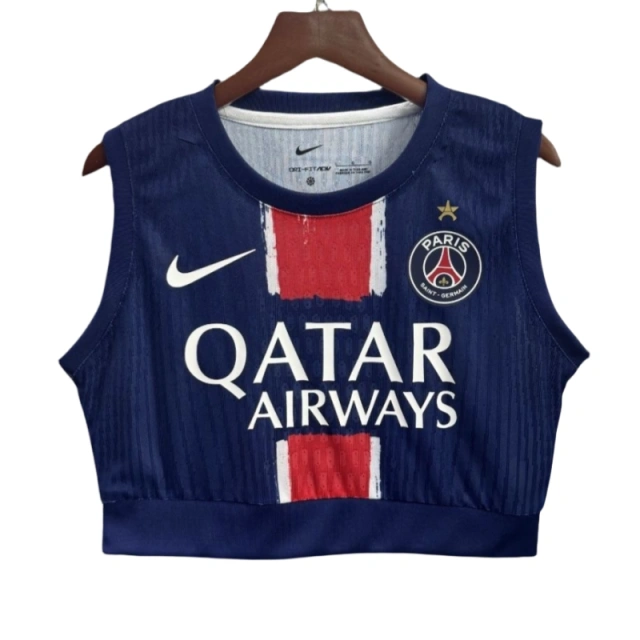 PSG 2025-26 women's trendy football vest(Multiple styles)-Non customized