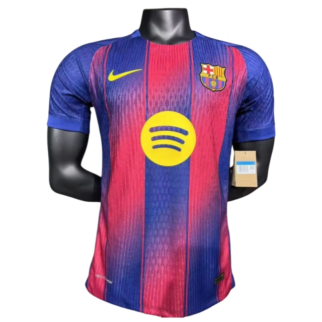 25-26 Barcelona Home Player Version Soccer Jerseys
