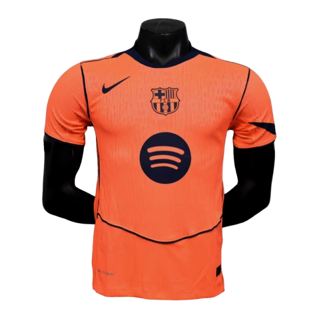 Barcelona Third Away Football Shirt 2025-26 Player Edition