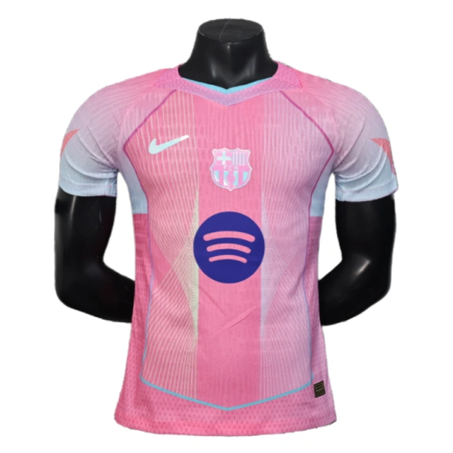 Barcelona Pink Special Edition Football Shirt Player Edition 2025-26