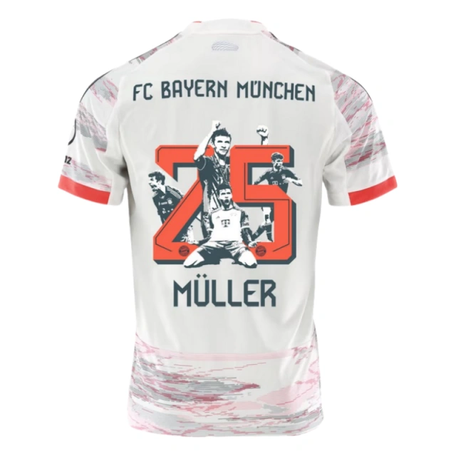 Bayern Munich away player edition 25-26 football jersey