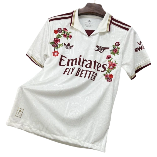 25-26 Arsenal Third Rose Embroidery Special Edition Football Jersey Player version