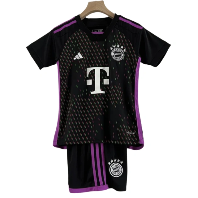 23-24 Kids Bayern Munich Away Kit Jersey+Shorts