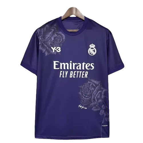 23-24 Real Madrid Y-3 Fourth Jersey Purple