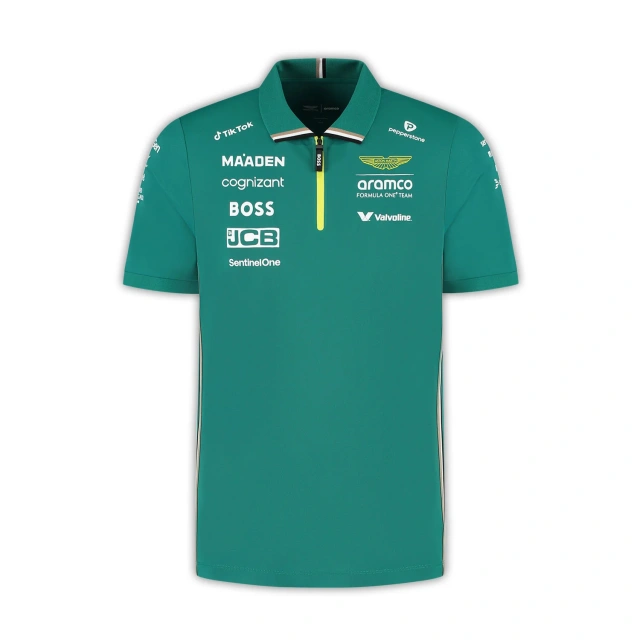 Aston Martin F1 2025 Team Polo Shirt