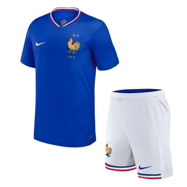 2024 France Home Kit(Jersey+Shorts) Euro