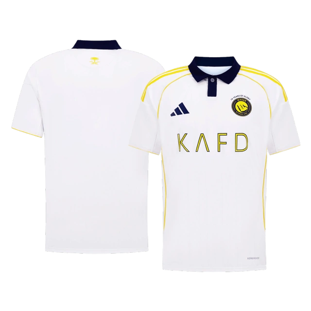 Al Nassr Soccer Jersey Third Away Shirt 2025-26