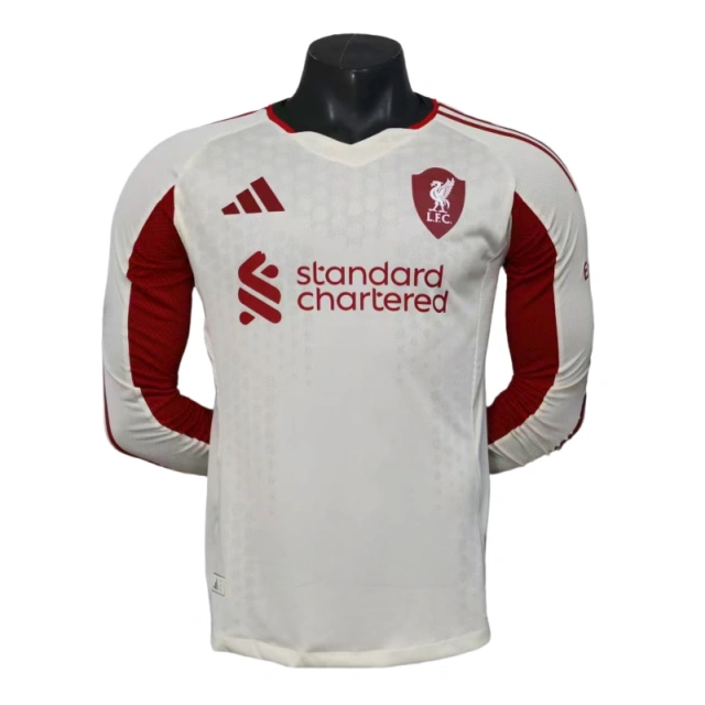 Liverpool away Long Sleeve football jersey 25-26 player version