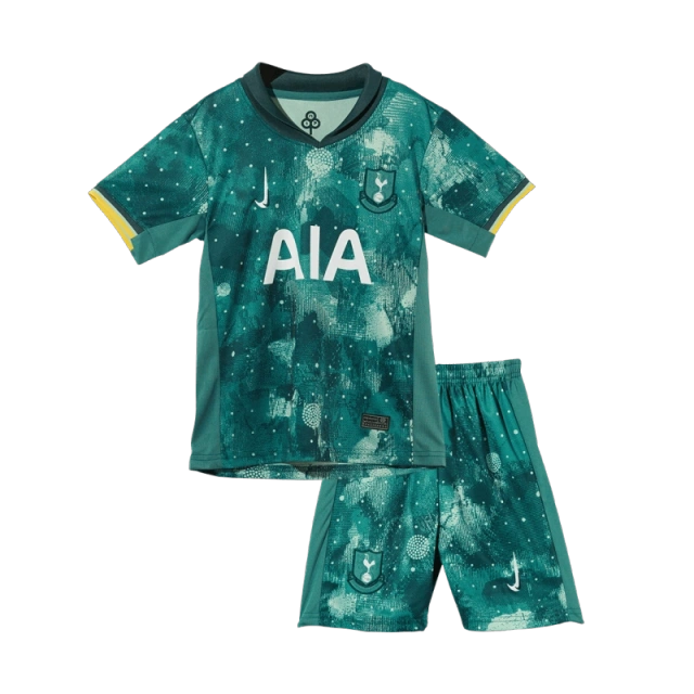 24-25 Tottenham Hotspur Third Kid Kits Youth Apparels Football Jersey