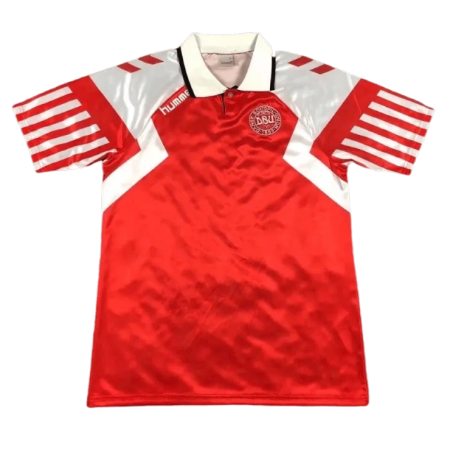 Denmark 1992 Retro Jersey Home