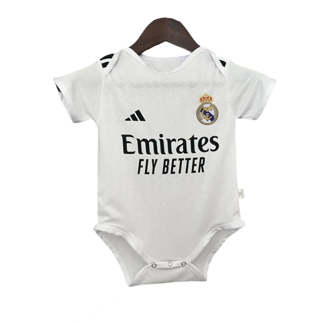 24-25 Real Madrid Home Baby Shirt