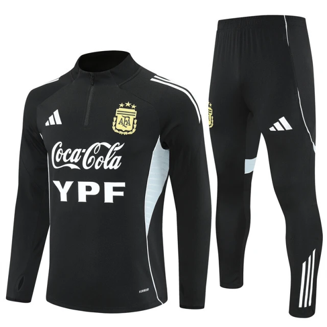 25-26 Argentina Blue Training Kits Long Football Track suits