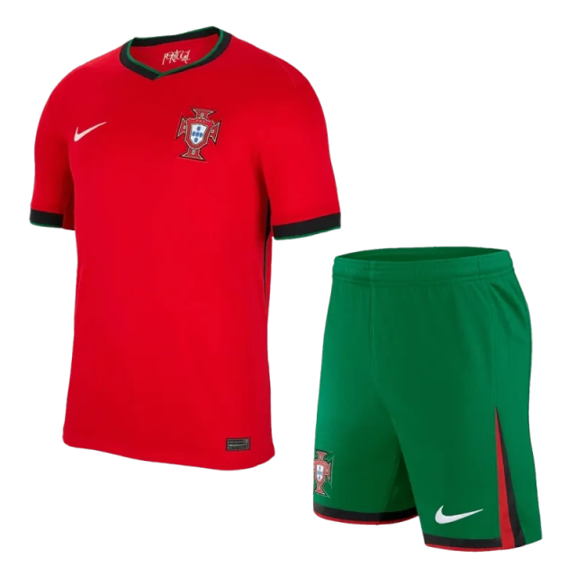 2024 Portugal Home Kit(Jersey+Shorts) Euro