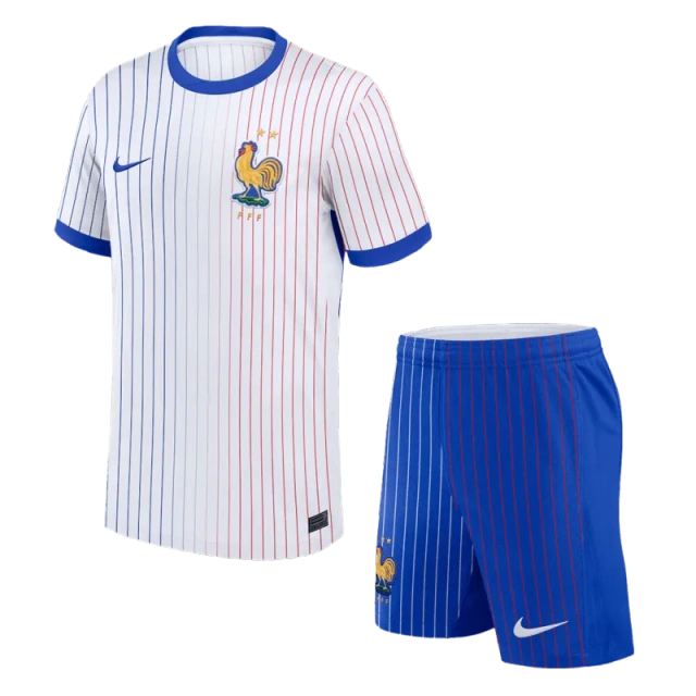 2024 France Away Kit(Jersey+Shorts) Euro