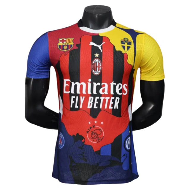 IBRAHIMOVIC #11 Milan Shirt Special Edition Football Jersey Player Version 25-26