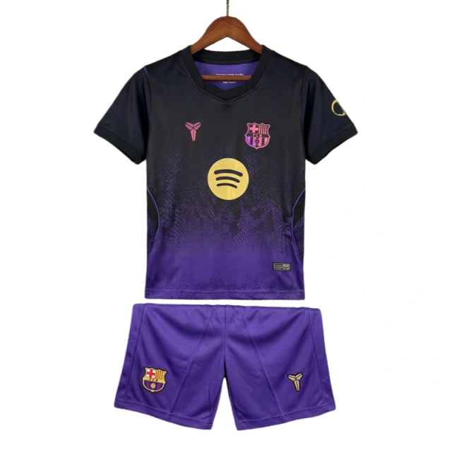 Barcelona 2026/27 away football children's jersey+shorts