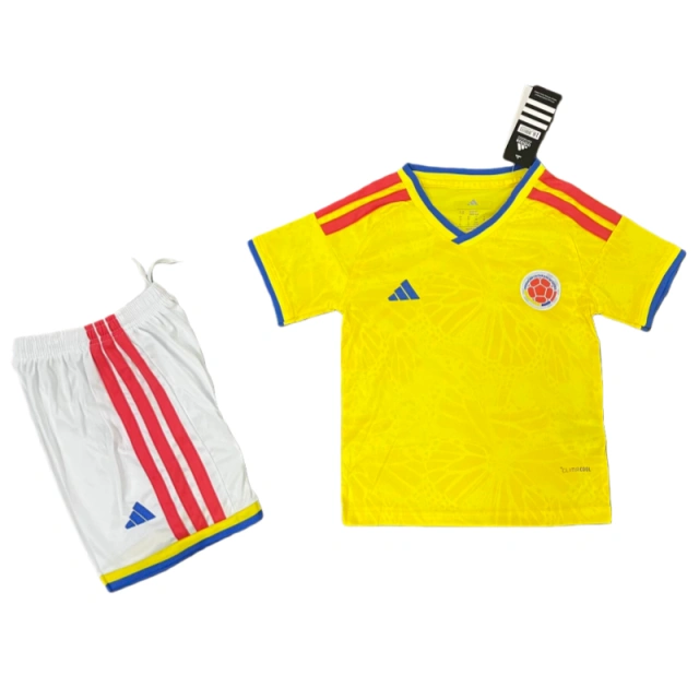 Colombian World Cup Kids Home Football jersey Kit 2026