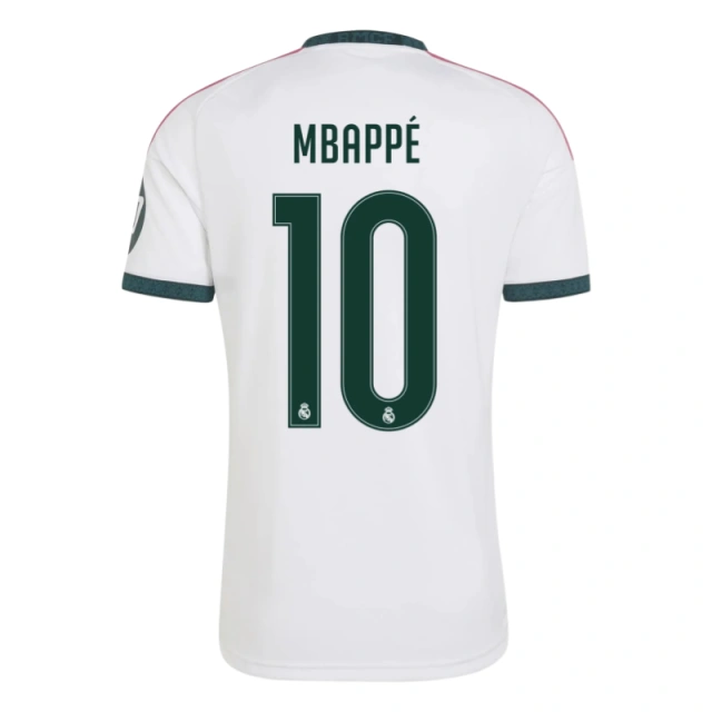 Mbappe #10 Real Madrid 2026-27 Home Soccer Jersey Fan Version