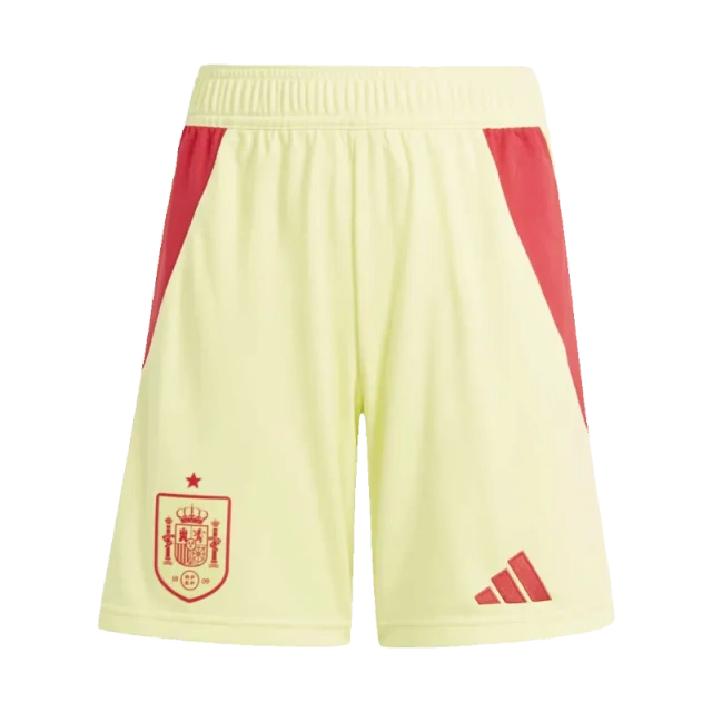 Spain Away Soccer Shorts Euro 2024