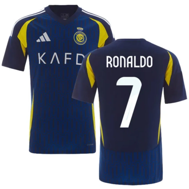 24-25 RONALDO #7 Al Nassr Away Replica Jersey
