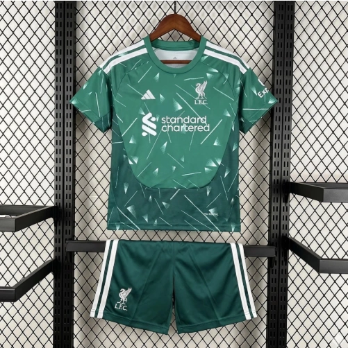 Liverpool Football Jersey Goalkeeper Kids Kit Jersey+Shorts 2026/27