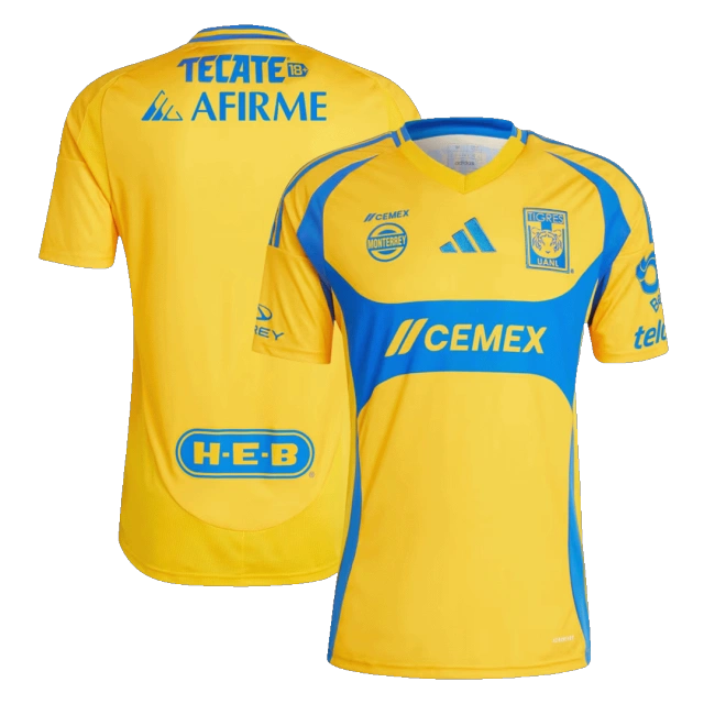 Tigres UANL Soccer Jersey Home Shirt 2024-25