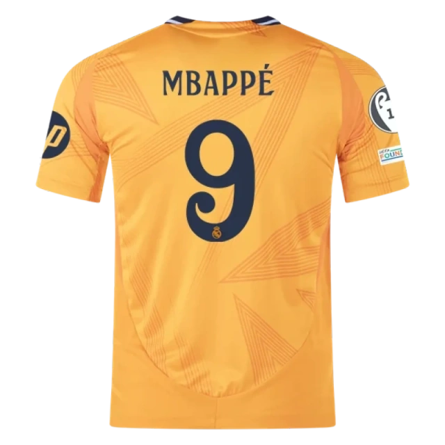 24-25 Real Madrid MBAPPE #9 Away Soccer Jersey
