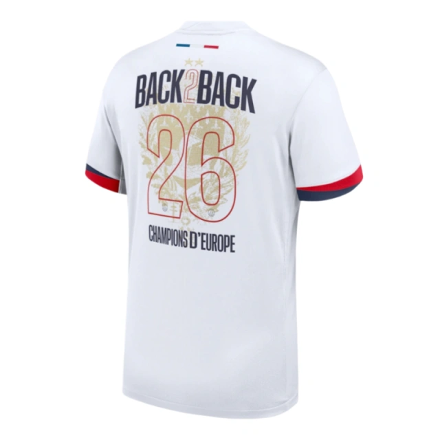 PSG 2025/26 Champions Edition Away Kit & Jersey Fan Version