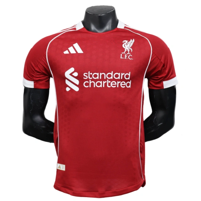 Liverpool Home Shirt Men's Football Jersey Player Version 25-26