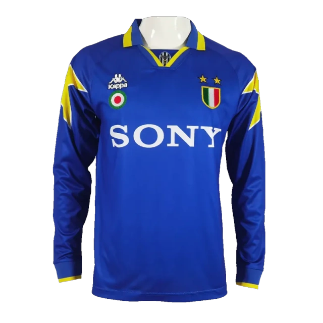 1995-96 Juventus Retro Long Sleeve Jersey Away