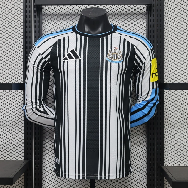 Newcastle United Football Jersey Home Long Sleeve Shirt 2026/27