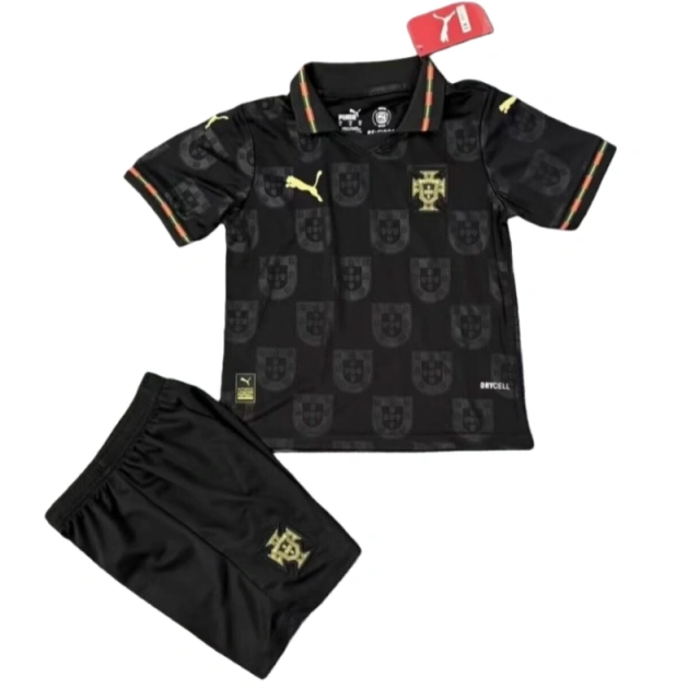 2026 Portugal World cup Away Football Uniform Kids Kit jersey+Shorts