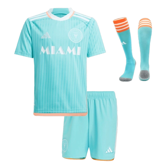 2024-25 Kids Inter Miami CF Custom Third Away Full Soccer Kits
