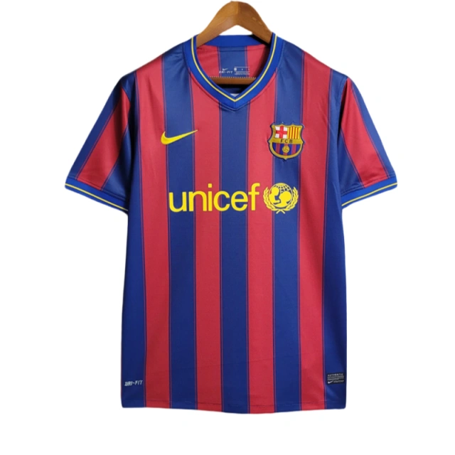 09-10 Barcelona MESSI Home Retro Football Jersey