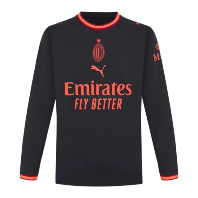 AC Milan 2026-27 Third away Long sleeved Football jersey Player Version