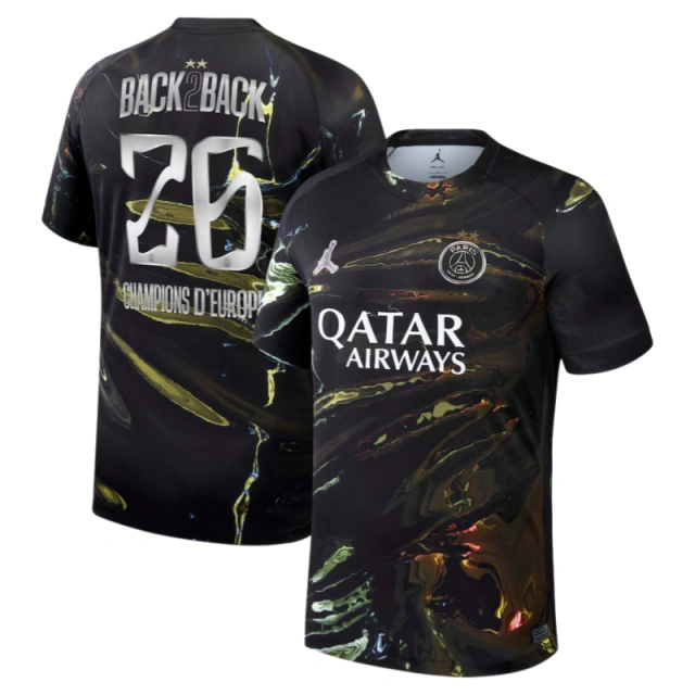 PSG 2025/26 Night Edition Special Kit & Jersey – Champions of Europe 2026 Player Version