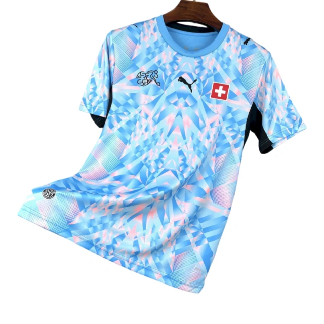 2026 World Cup Switzerland Away Soccer Shirt Fan Edition