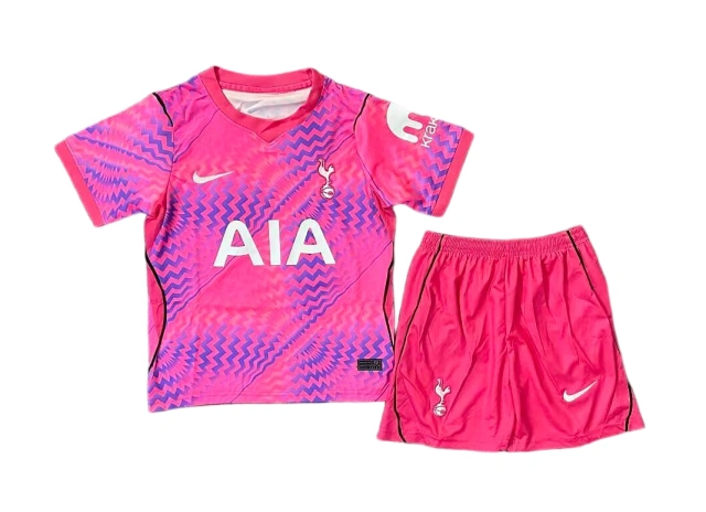 Tottenhamhotspurfootballjerseygoalkeeperkidskitjerseyshorts2026 27